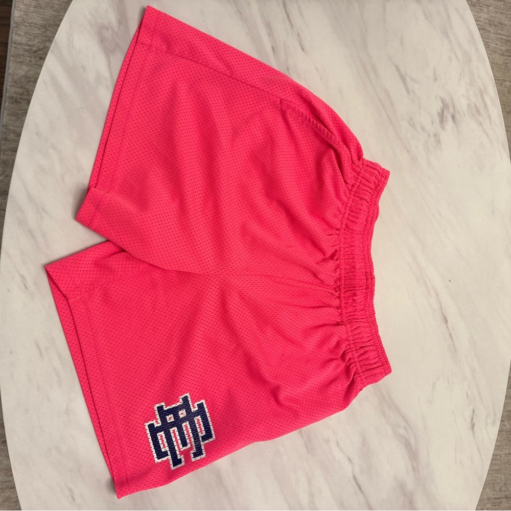 Eric Emanuel Pink Athletic Shorts